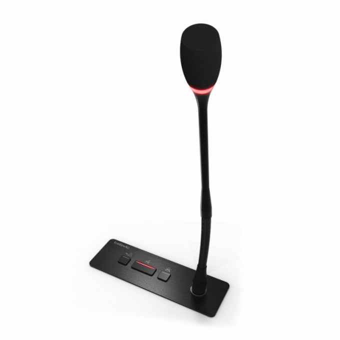 Врезной микрофонный пульт председателя (микрофон не входит в комплект) TELEVIC D-CERNO-F-CM