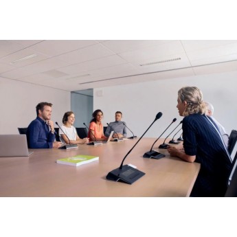 Беспроводная конференц-система TELEVIC Confidea FLEX G4 на 12 делегатов, опционально с Dante TELEVIC-WAP-G4-X-12